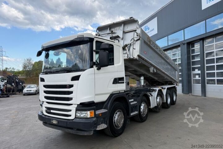 Tipper truck SCANIA G490 10x4 Moser 2S