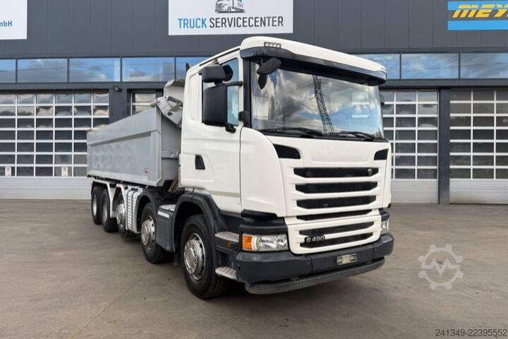 Tipper truck SCANIA G490 10x4 Moser 2S