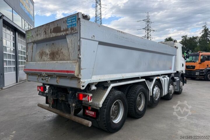 Tipper truck SCANIA G490 10x4 Moser 2S