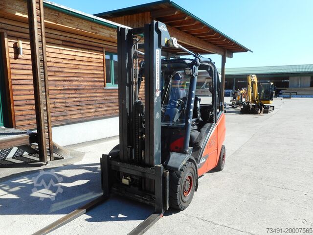 4-wheel forklift Linde H30D-02 Triplex 5,5m