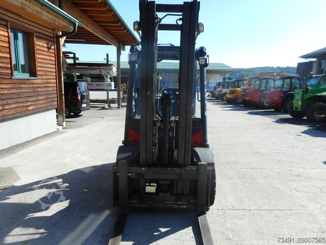 4-wheel forklift Linde H30D-02 Triplex 5,5m