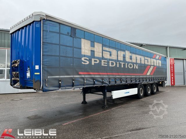 Open semitrailer with tarp KRONE SD*Coil-Tautliner*Coil-Mulde 8,80m*Liftachse*