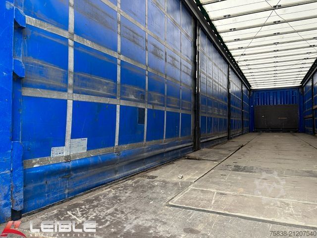 Open semitrailer with tarp KRONE SD*Coil-Tautliner*Coil-Mulde 8,80m*Liftachse*