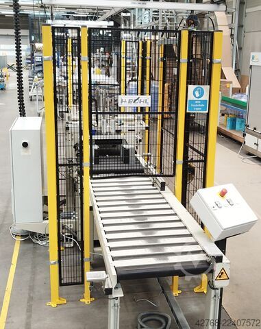 Packaging machine / Wrapping machine Böhl / Boehl / Signode Packaging Systems Junior S-450 VA