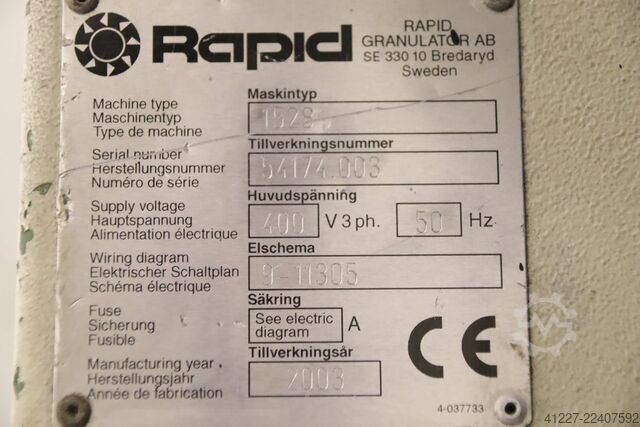 Hammer mill 2.2 kW Rapid 1528