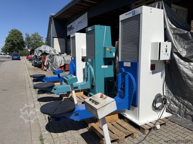 Welding turntable,Turntable,Positioner Severt 2 Axis S10.1-HH  1000 Kg