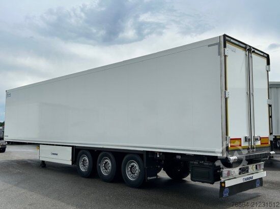 Low loader semitrailer KRONE MULTITEMP, KüHLAUFLIEGER, TK SLXI SPECTRUM, TRENNWAND,  DOPPELSTOCK, BLUMENBREITE