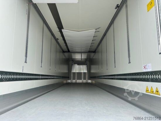 Low loader semitrailer KRONE MULTITEMP, KüHLAUFLIEGER, TK SLXI SPECTRUM, TRENNWAND,  DOPPELSTOCK, BLUMENBREITE