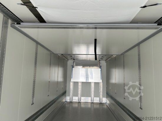 Low loader semitrailer KRONE MULTITEMP, KüHLAUFLIEGER, TK SLXI SPECTRUM, TRENNWAND,  DOPPELSTOCK, BLUMENBREITE