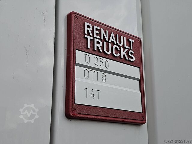 Koffer RENAULT D 250 11.9T A/C NEW ENGINE