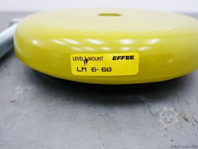 Levelling elements - machine positioners EFFBE Maschinenfüße - Schwingungsdämpfer LevelMount - EFFBE LM 6 - 60