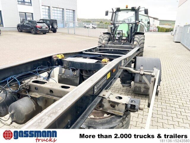 Roll off trailer Hüffermann HSA 18.70 Schlittenabroller