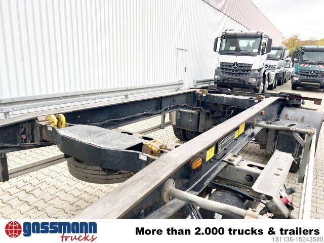 Abrollanhänger Hüffermann HSA 18.70 Schlittenabroller