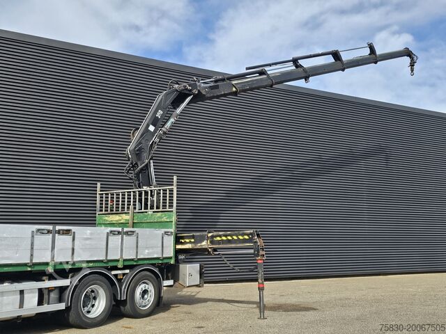 Crane truck DAF CF 85.410 6x2 / HIAB 35 t/m crane / kran + REMOTE