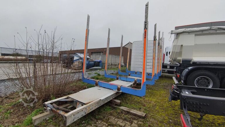 Holztransporter Diversen SCHEMELAUFBAU MIT ExTe Rungen, Schemel SCHEMELA...