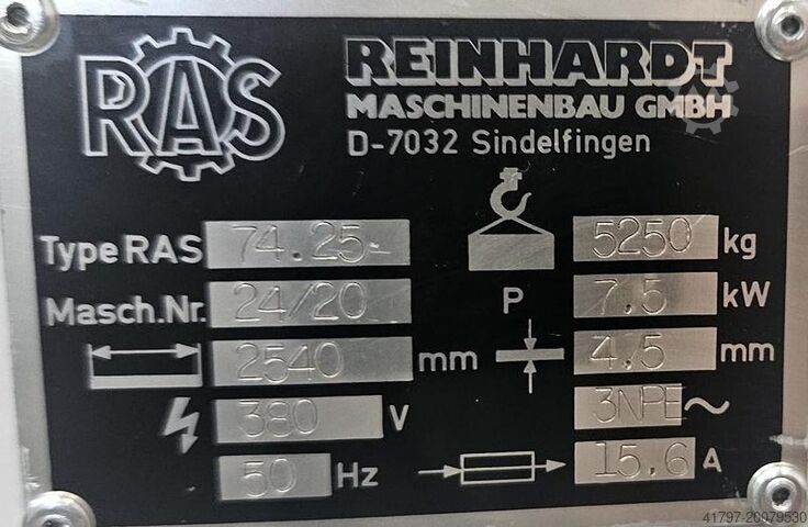 RAS 74.25 RAS 74.25