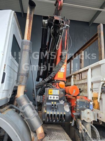 Three-sided tipper truck MERCEDES-BENZ Atego 1828 / 4X4 ALLRAD / Meiller /18 Kran FUN K