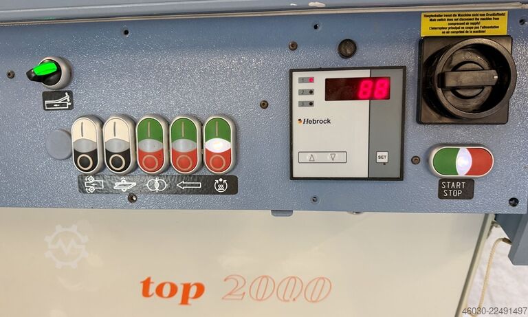 Edge banding machine HEBROCK Top 2000