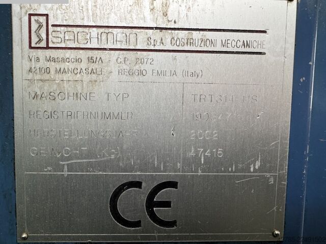 Bed Type Milling Machine - Universal SACHMAN TRT 314 HS