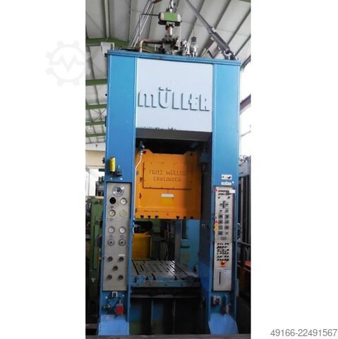 Doppelständerziehpresse - Hydraulisch MÜLLER ZE 500 - 12/12.2.1 (UVV)