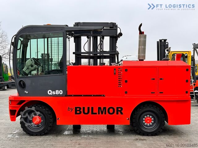 Side loading forklift Bulmor JDQs 80/14/40 // Perfect Condition // Lo