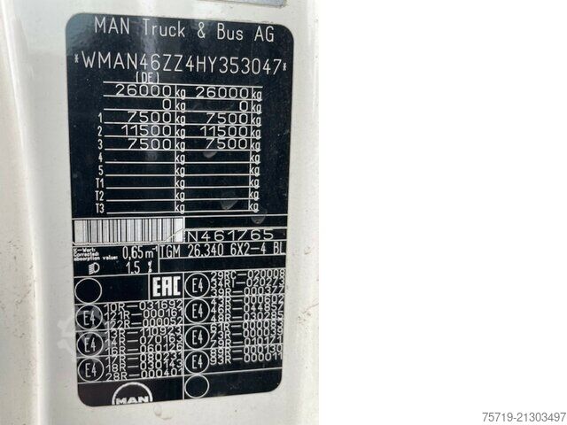 Müllwagen MAN 26.340 6x2 TGM Faun Vario II 522 V19