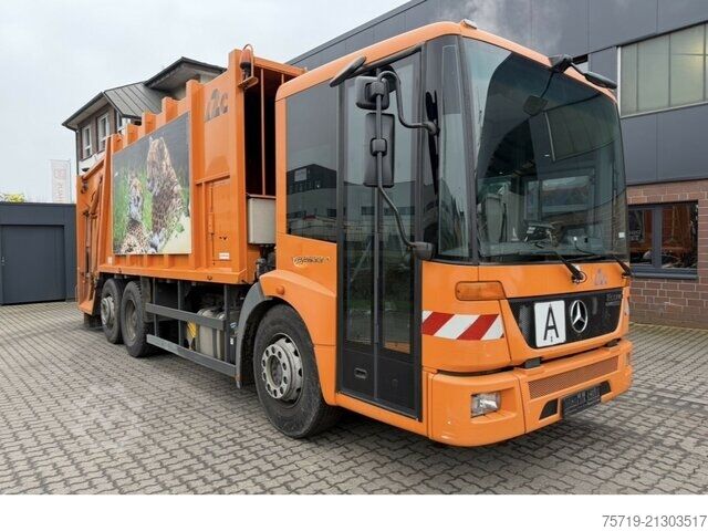 Müllwagen Mercedes-Benz 2633 6x2 Econic Haller M21/Zöller 2301