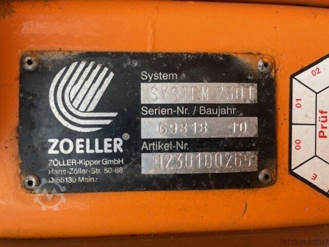 Müllwagen Mercedes-Benz 2633 6x2 Econic Haller M21/Zöller 2301