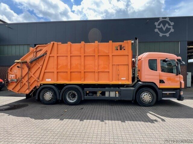 Müllwagen Scania P 320 6x2 Haller Magnum X1EC23