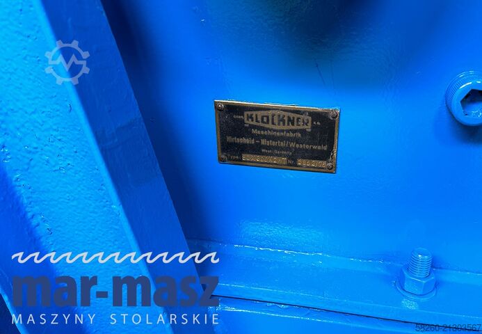 Häcksler Schredder für Holzabfälle Klöckner 80x300K 2WT