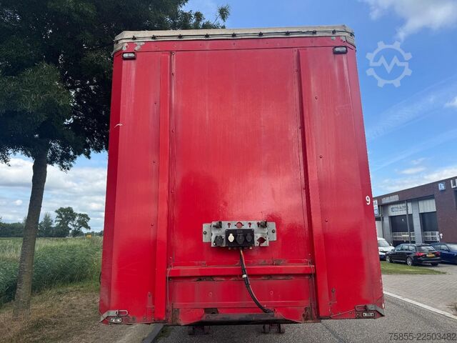 Curtain sided Pacton T3-001 ALU Borden / SAF Disc / NL Trailer / APK...