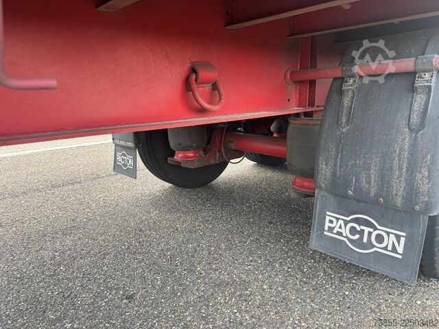 Curtain sided Pacton T3-001 ALU Borden / SAF Disc / NL Trailer / APK...