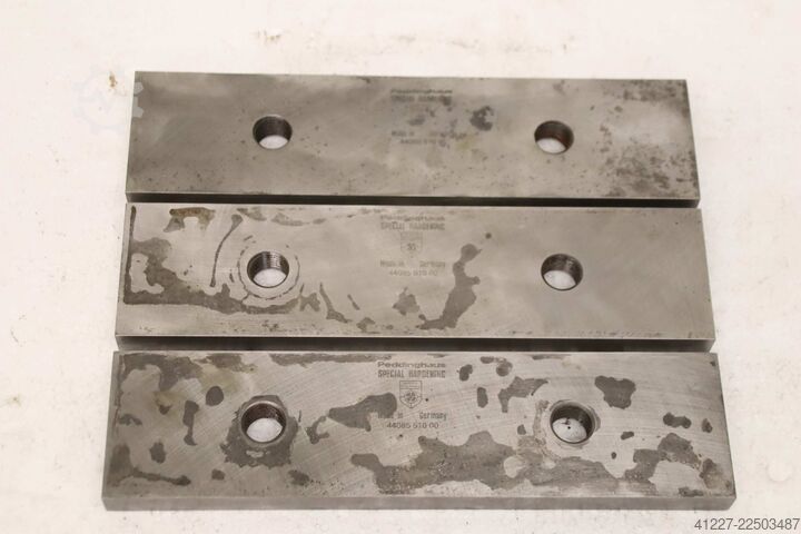 Flat steel knives, 3 pieces Peddinghaus 210/16 Schneidlänge 280 mm