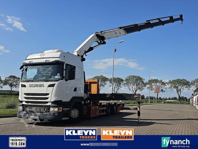 Plattformanhänger SCANIA R450