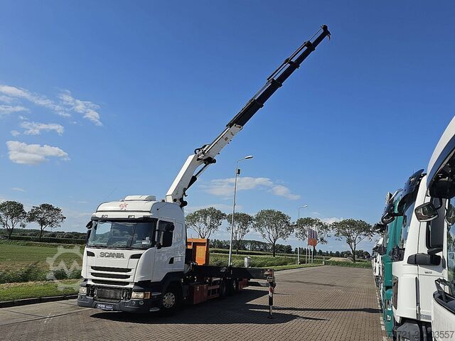 Plattformanhänger SCANIA R450