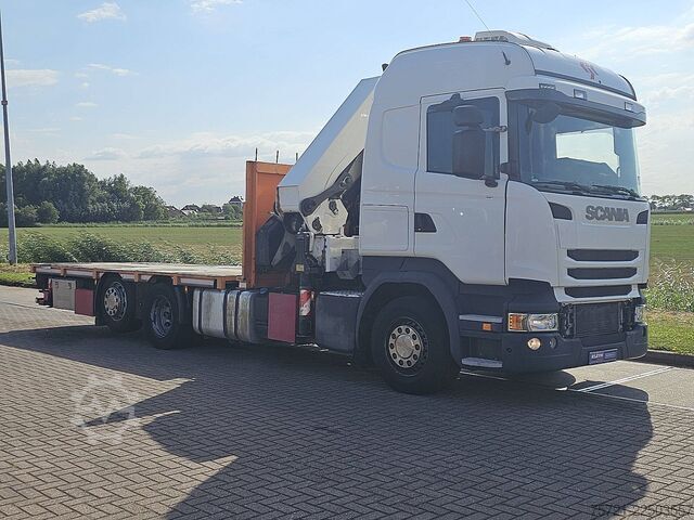 Plattformanhänger SCANIA R450