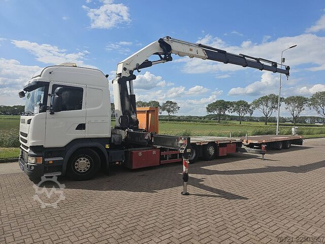 Platform trailer SCANIA R450