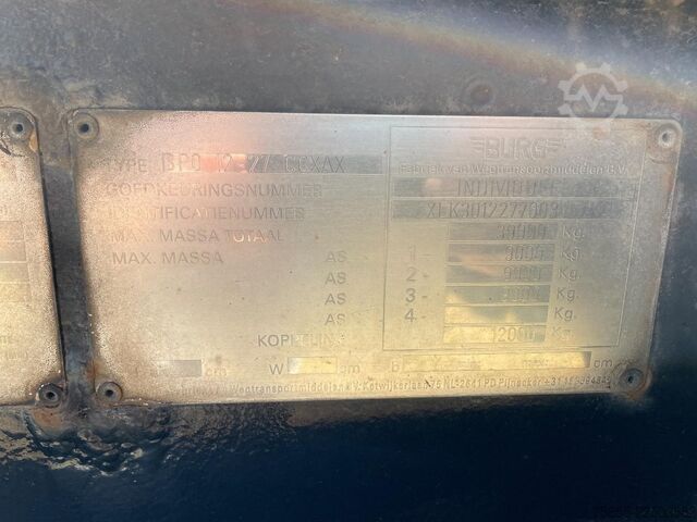 Containertransport Burg BPO 12-27 CCXAX 20 FT / Tankcontainer / ADR / N...