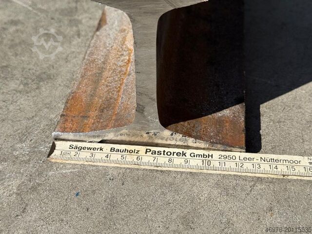 Stahlträger Stahl Gleis Schiene Schienenprofil: S41-10 Gesamtlänge: ca. 3.000 mm