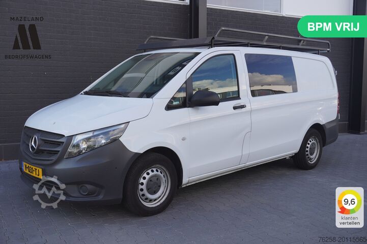 Delivery van double cab Mercedes-Benz Vito 111 CDI Lang Dubbele Cabine EURO 6 - Airco...