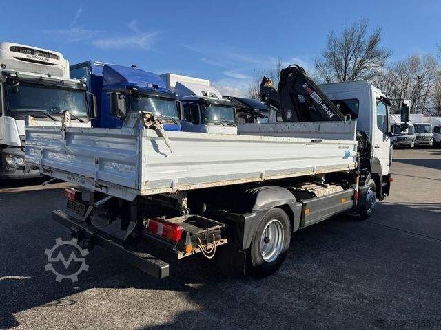 Tipper van MERCEDES-BENZ ATEGO 816 Kipper 3-Seiten*KRAN HIAB X 078*2xAHK