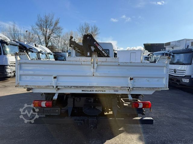 Tipper van MERCEDES-BENZ ATEGO 816 Kipper 3-Seiten*KRAN HIAB X 078*2xAHK