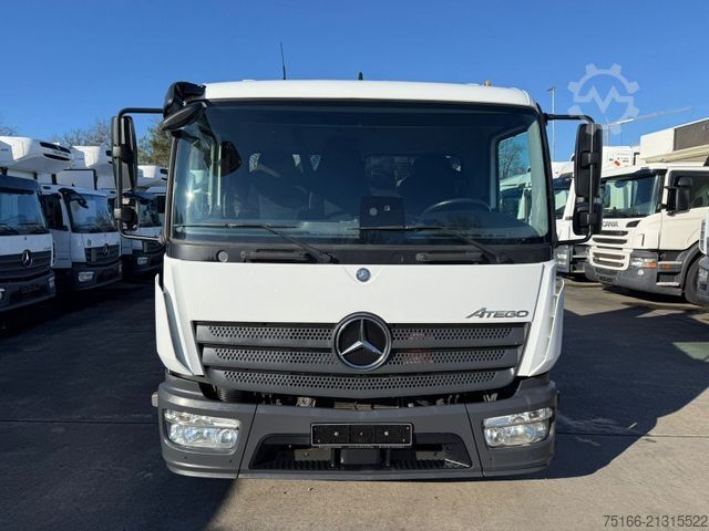 Tipper van MERCEDES-BENZ ATEGO 816 Kipper 3-Seiten*KRAN HIAB X 078*2xAHK
