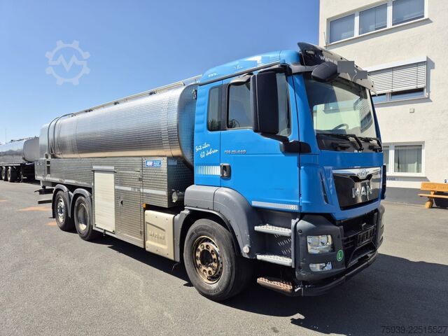 Tanker truck MAN TGS 26.440 (6x2)  ISOLIERT - 4 Kammern