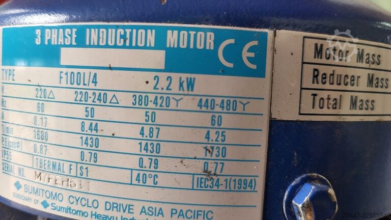 Auxiliary mill 2.2 kW Castin Machinery CAS-20