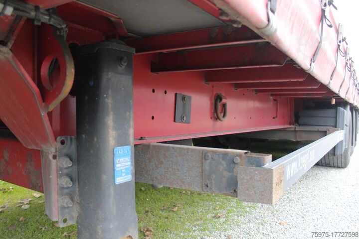Open semi-trailer with tarpaulin kogel semirimorchi centinati mega volume usati