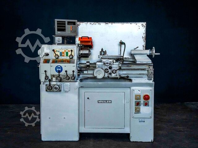 Leit- und Zugspindeldrehmaschine WEILER MATADOR