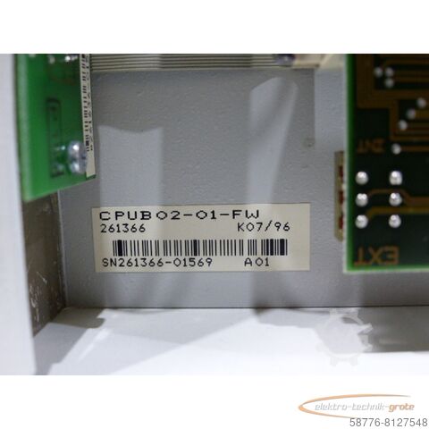 Component Indramat CPUB 02-01-FW 261366 Serial Interface