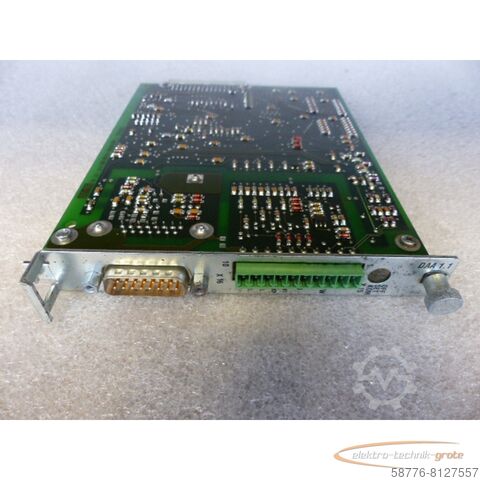 Component Indramat DAA1 109-0785-4A20-06 Karte