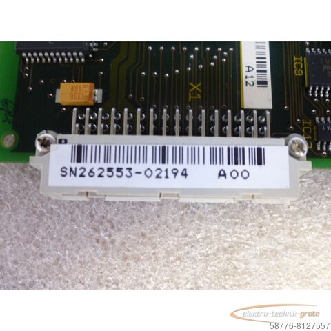 Component Indramat DAA1 109-0785-4A20-06 Karte